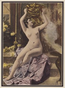 Kaunotar ja hirviö (väri litho)