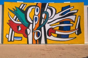 Cote d Azur tekijältä Fernand Leger