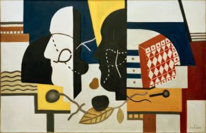 Kaksi profiilia tekijältä Fernand Leger