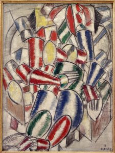 Nainen nojatuolissa tekijältä Fernand Leger