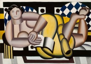 Makaava nainen tekijältä Fernand Leger