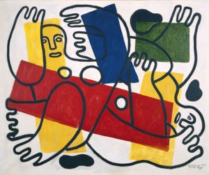 Sukeltajat tekijältä Fernand Leger