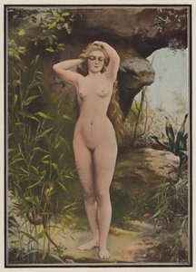 Eve (väri litho) tekijältä Fernand Lematte