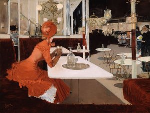 Kahvila tekijältä Fernand Lungren