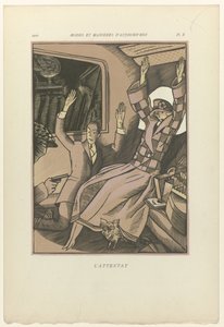 Nykyajan muoti ja tavat, 1922, s. 10: Hyökkäys tekijältä Fernand Siméon