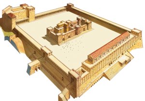 Temppeli Jerusalemissa. Herodeksen temppeli