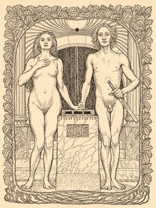 Am Traualtar, levy 6, portfoliosta "Lebenszeichen", pub. 1908 Berliinissä, kirjoittanut Fritz Heyder Verlag