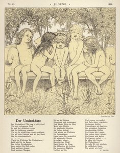 Kiittämätön (litho) tekijältä Fidus