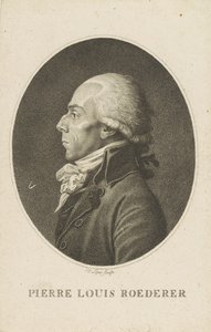 Pierre-Louis Roedererin muotokuva 1754-1835. tekijältä Fiessinger