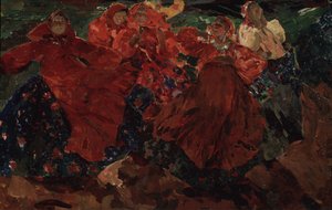 Myrskytuuli, 1905 tekijältä Filipp Andreyevich Malyavin