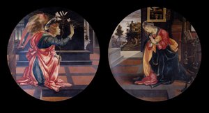 Annunciation tekijältä Filippino Lippi