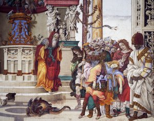 Pyhän Johanneksen tarinoita, kirjoittanut Filippino Lippi tekijältä Filippino Lippi