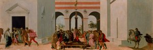 Huonekalut ja erilaiset esineet 1100- ja 1300-luvuilta tekijältä Filippino Lippi