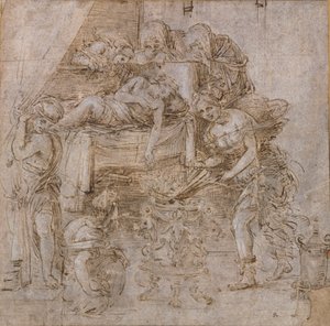 Meleagerin kuolema, 1490-luku tekijältä Filippino Lippi
