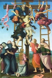 Laskeuma ristiltä tekijältä Filippino & Perugino Pietro (1446 1523) Lippi