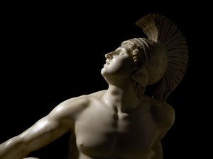 Haavoittunut Akhilleus tekijältä Filippo Albacini