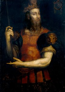Muotokuva Wambasta, Hispanian visigootista (hallitus 672-680) tekijältä Filippo Ariosto