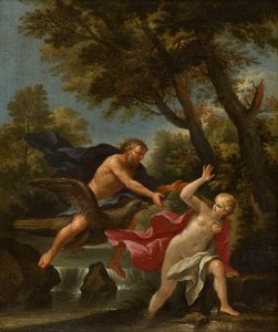 Jupiter ratsastaa kotkalla, n. 1643-1694 (öljy kankaalle)