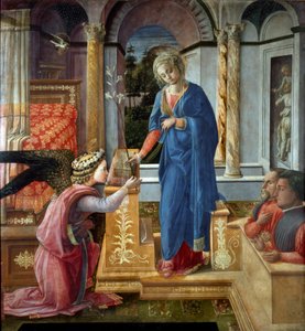Filippo Lipin (n. 1406-1469) ilmestysmaalaus Rome Barberini Gallery