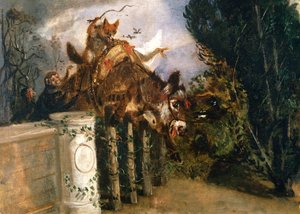 Allegoria (öljy kankaalle) tekijältä Filippo Palizzi