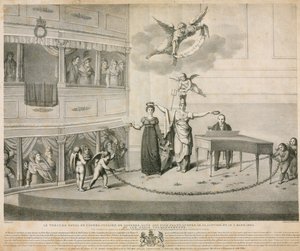 Hänen Majesteettinsa teatteri; Italian oopperatalo, Lontoo tekijältä Filippo Pistrucci