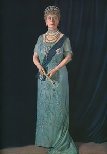 Queen Mary, 1935. tekijältä Finlay Colour Ltd