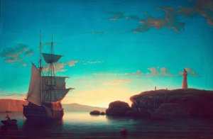 Camdenin majakka, Maine tekijältä Fitz Henry Lane