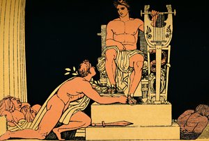 Orestes Suppliant to Apollo, 1880