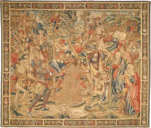 Kulkue Golgatalle tekijältä Flemish 16th Century