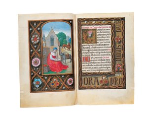 Folios Rothschildin tuntikirjasta, Gent tai Brugge, n. 1505 tekijältä Flemish School