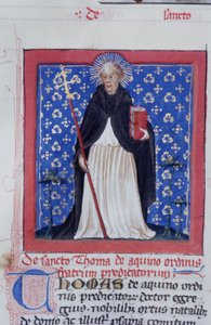 Ms Gen 1111 sivu Legenda Aureasta, Bruggesta, n. 1400-10 tekijältä Flemish School