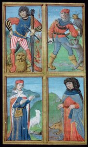 Ms Hunter 9 f.6r Knights and Noblemen, De Medina Fen I. II, kirjoittanut Avicenna (980-1037) tekijältä Flemish School