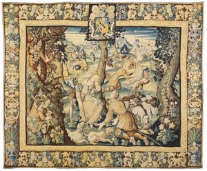 Mytologinen kuvakudos, 1600-50 tekijältä Flemish School