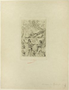La messe de Gniden etukappale tekijältä Félicien Rops