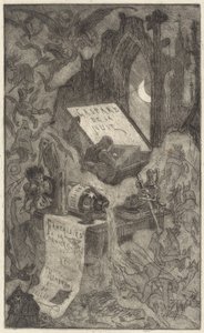 Yön Gaspard tekijältä Félicien Rops