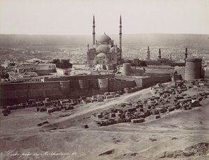 Kairo lähellä Mokkatamia, 1870-luku. tekijältä Félix Bonfils