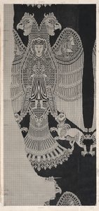 Kaaviopiirros Buyid Silkistä (1962.264) tekijältä Félix Guichert