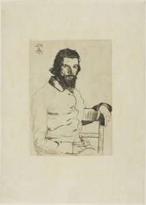 Meryonin muotokuva tekijältä Félix Henri Bracquemond