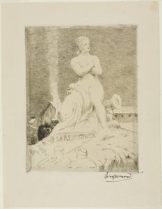 Falguièren vastarintapatsas, Pariisin piiritys -teoksen neljäs levy, 1870.