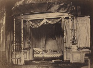 Makuuhuonenäyttely Pariisin yleisnäyttelyssä 1855 tekijältä Félix Jacques Antoine Moulin