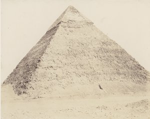 Djizeh Necropolis of Memphis, Chephrenin pyramidi, 1851-52, painettu 1853-54.