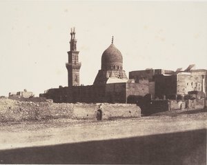 Le Kaire, Nâceryehin moskeija, julkaistu 1851. tekijältä Félix Teynard