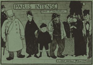 Albumin kansi "Paris Intense" tekijältä Félix Vallotton