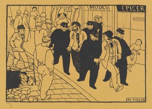 Au Violon (Kannulle) tekijältä Félix Vallotton