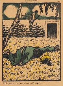Rikokset ja rangaistukset VII, 764: Tulet huomaamaan, että se on melko vaikea! tekijältä Félix Vallotton