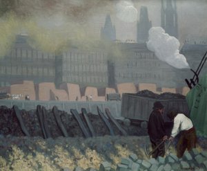 Rouenin satama tekijältä Félix Vallotton