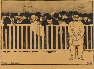 Toinen toimisto (lipputulo) tekijältä Félix Vallotton