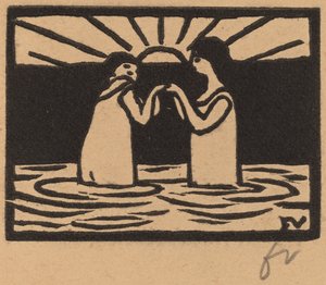 Playing in the Sun (Jeux au soleil) tekijältä Félix Vallotton