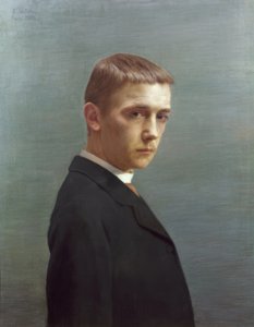 Félix Vallottonin omakuva 20-vuotiaana. tekijältä Félix Vallotton