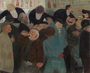 Bistro tekijältä Félix Vallotton